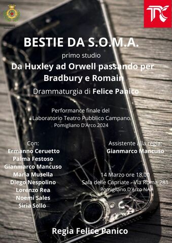 BESTIE DA S.O.M.A locandina spettacolo teatrale