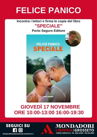 Libreria Mondadori Grosseto Libro Speciale Felice Panico